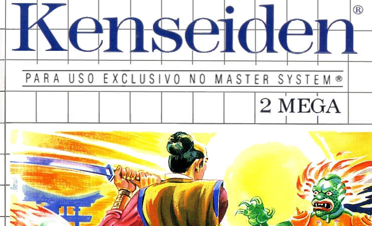 Jeu Kenseiden Sur Sega Master System – Version PAL, Loose, état Correct